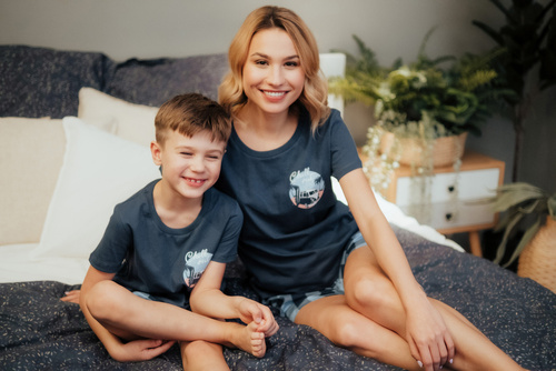 PM.4417 Piżama Damska Doctor Nap - deep blue