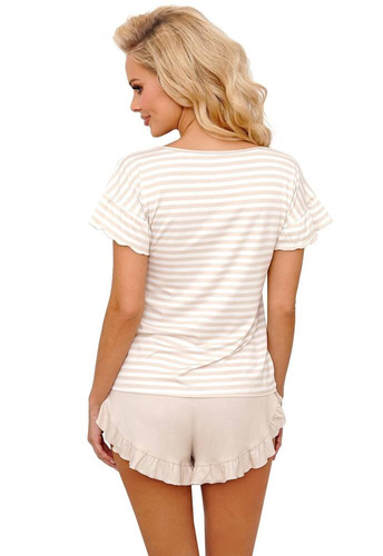 Piżama damska Marina 1/2 Donna  beżowy