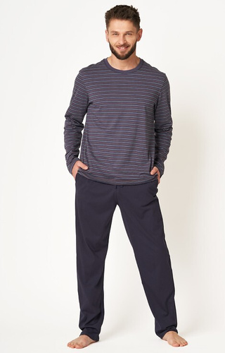 Piżama Męska MNS 304 Key - granat