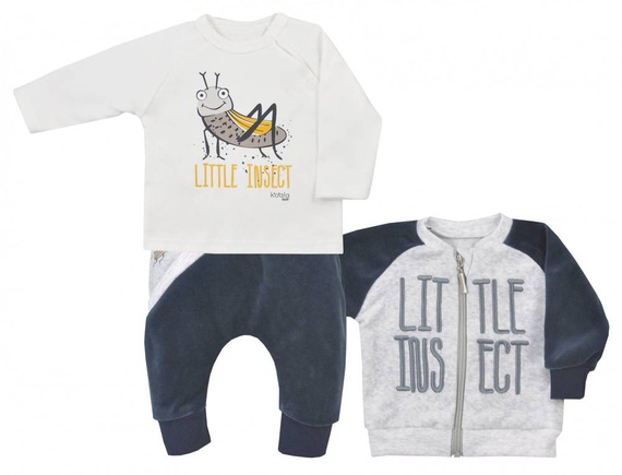 Dres niemowlęcy Little Insect Koala - żółty 