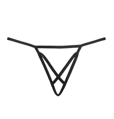 Stringi Damkie Mendi Teyli - czarny