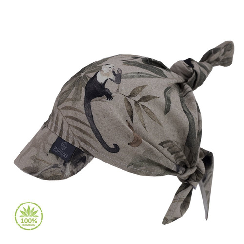 Bambusowa chustka z daszkiem Tropical Vibes- Makaszka