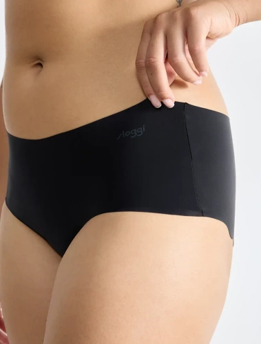 Figi Damskie Zero Microfibre 2.0 Short Sloggi - black