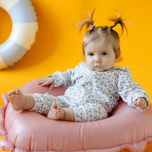 Pajac z kapturem kombinezon Meadow Eevi - ecru 