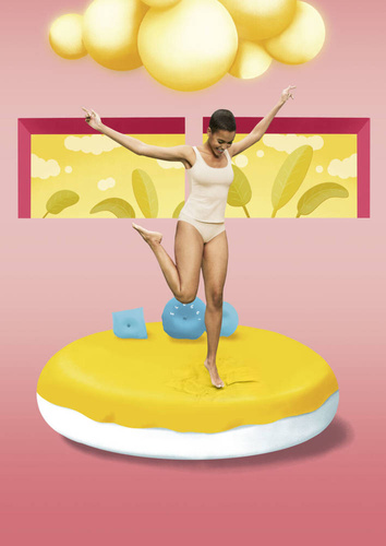 Tank top Koszulka damska Sloggi go - fresh powder 