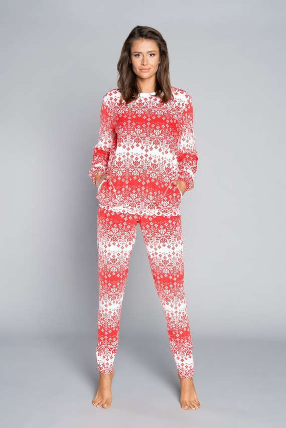 Polarowy Komplet Damski Snow Italian Fashion - szary