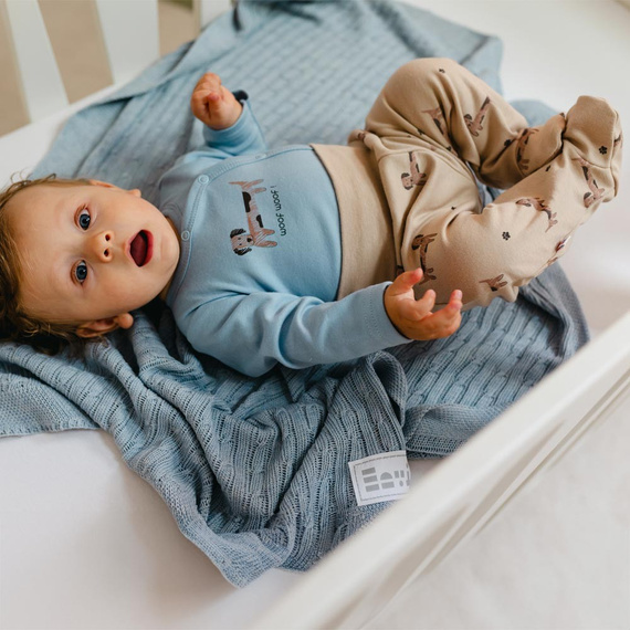 Body kopertowe Puppy Playtime Eevi - niebieskie