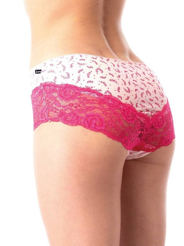 Figi damskie LPB 794 2-pak Key malinowy różowy