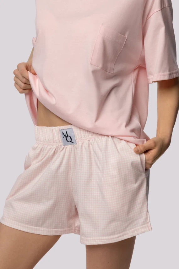 Piżama damska Joy shortsleeve Mona spring light pink