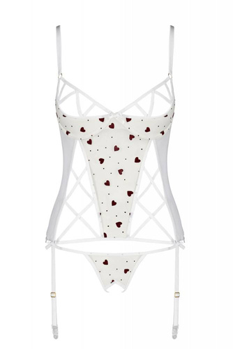 Gorset damski Lovelia Corset Passion biały