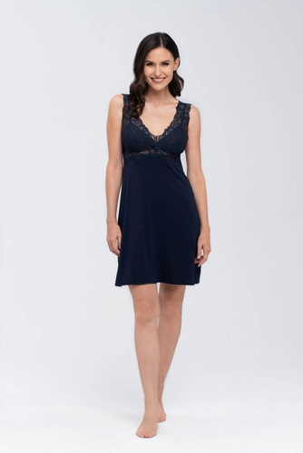 Koszula Nocna Larisa Babella - granatowa