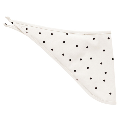 Chustka dla dziewczynki Tres Bien Pinokio - ecru groszki