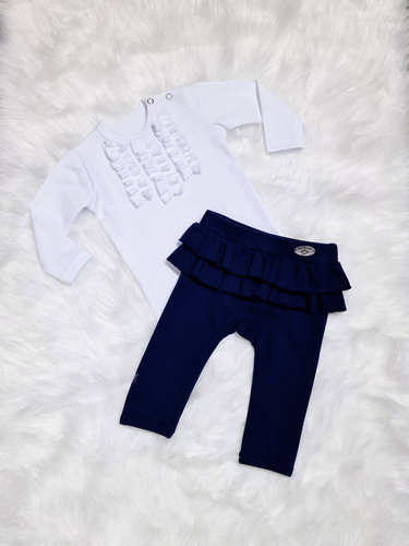 Body z długim rękawem Zuza Bambarillo biały 