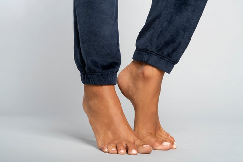 Komplet Damski dł. rękaw, dł. spodnie Juga Italian Fashion granat 