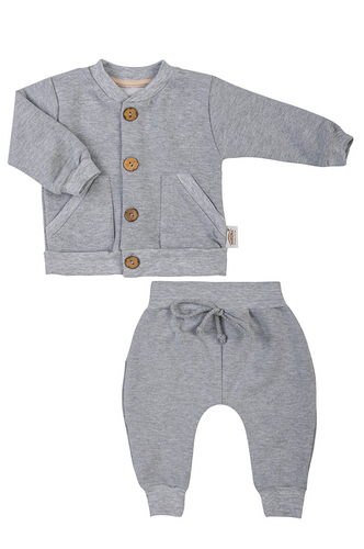 Dres niemowlęcy "Joy Melange" Makoma szary 