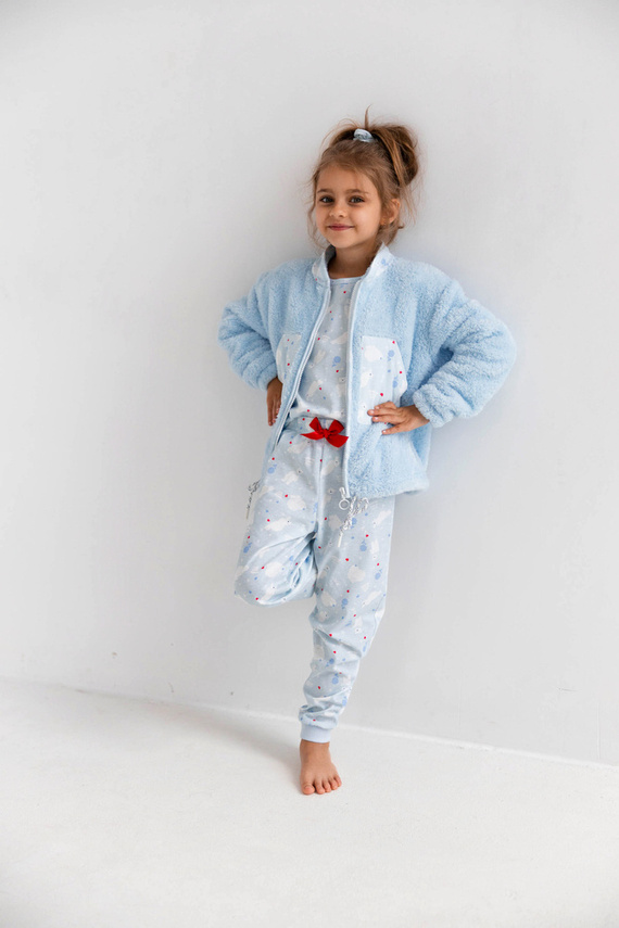 Bluza dziecięca Blue Dream Kids Sensis - błękitny