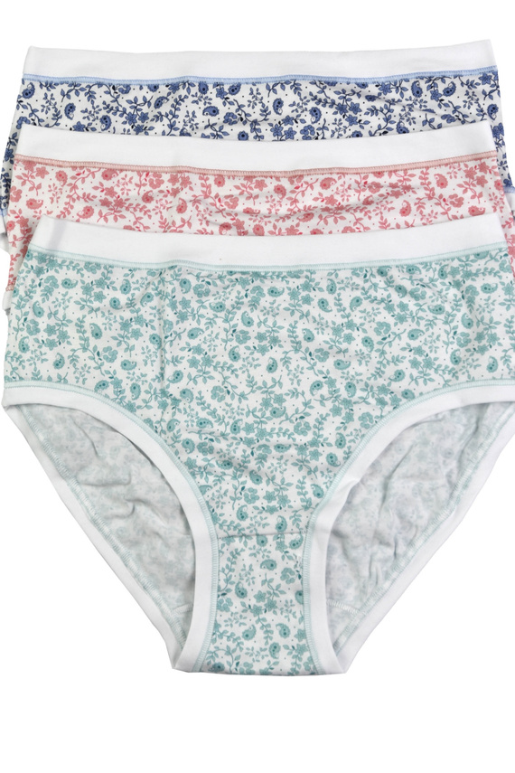 Cotonella 3363 MIDI-5H100 – figi damskie 3-pak, bawełniane, wygodne i oddychające