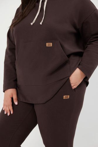 Bluza damska Lagos Italian Fashion - brązowy 