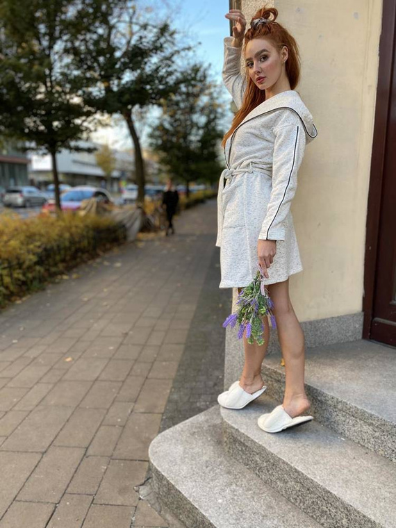 414 Gianna Szlafrok damski Forex - melanż