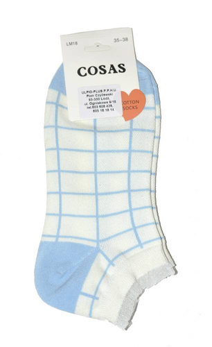 LM18-69/3 Cosas Stopki Damskie Ulpio 2 błękitny