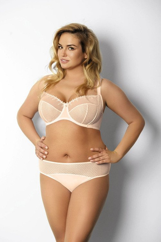 BC-343 Michelle Biustonosz miękki Kinga biały