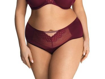 Figi damskie K 593 Manila Gorsenia bordowy