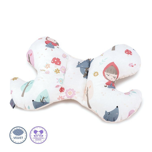 Poduszka Motylek Woodland Velvet - Makaszka