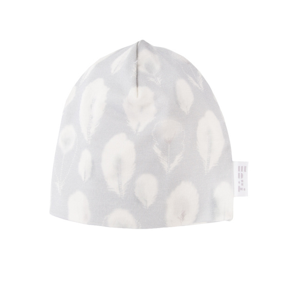 Czapka niemowlęca Bamboo Ewa Klucze - szary 