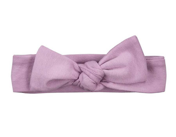 Opaska z kokardką SIMPLY COMFY - wrzos