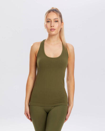 Koszulka bez rękawów Adapt Tank Top Spaio khaki