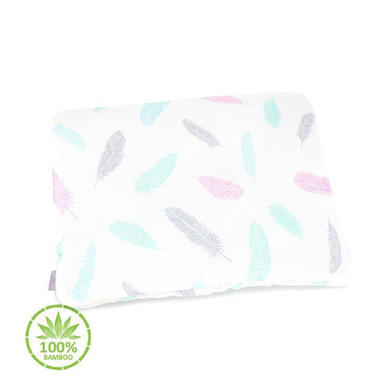 Poduszka 100% Bamboo Sawanna- Makaszka