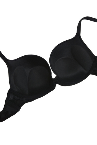 Biustonosz super push up 19010 Lorita Mediolano czarny