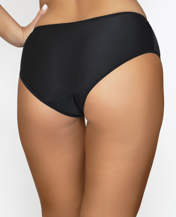 Figi z wysokim stanem Sylvie PariPari - czarny