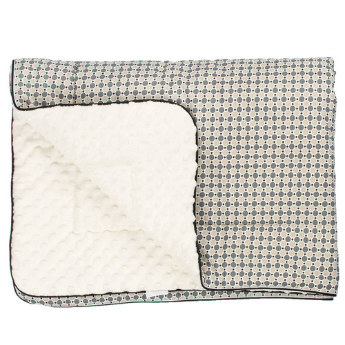 Kocyk niemowlęcy Papugi Martex zielony