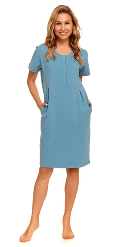 TCB.4452 Koszula Nocna do karmienia Doctor Nap - ocean
