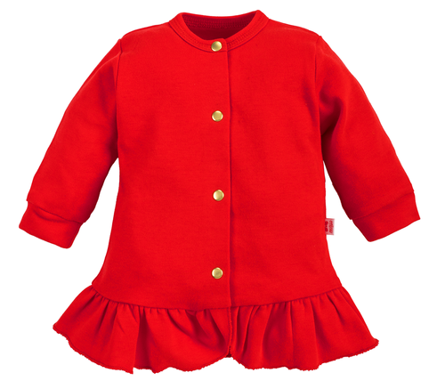 Tunika z długim rękawem 3317 La Bonita Marija - czerwony