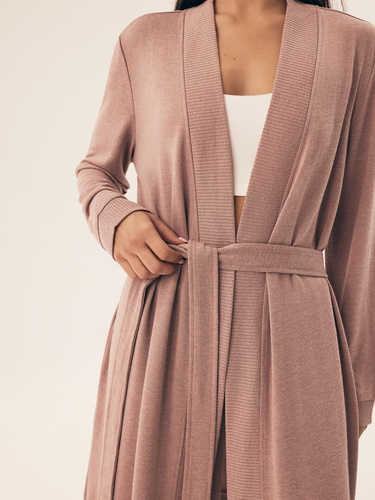 Szlafrok damski 43014 Boar  Henderson -dusty rose