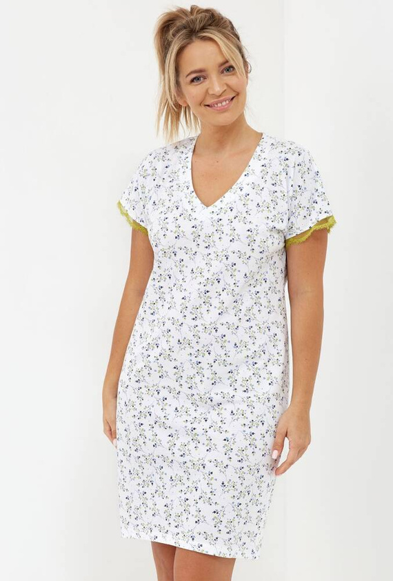 Koszula nocna 245 Cana- biały