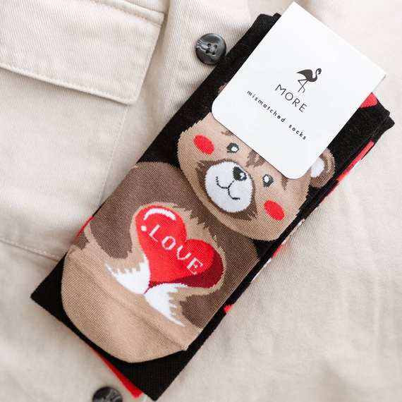 079 Nie Do Pary Skarpety Męskie More - czarny 064