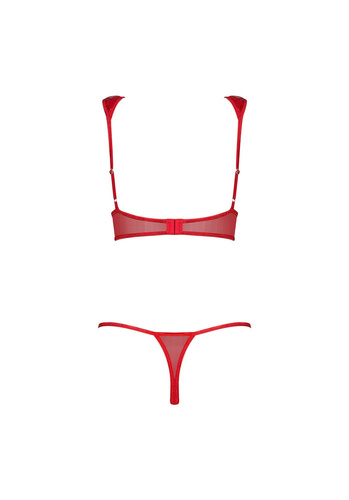 Komplet Hunteria Set Obsessive  czerwony