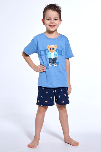 Piżama chłopięca 789/119 Cool Cornette niebieski 
