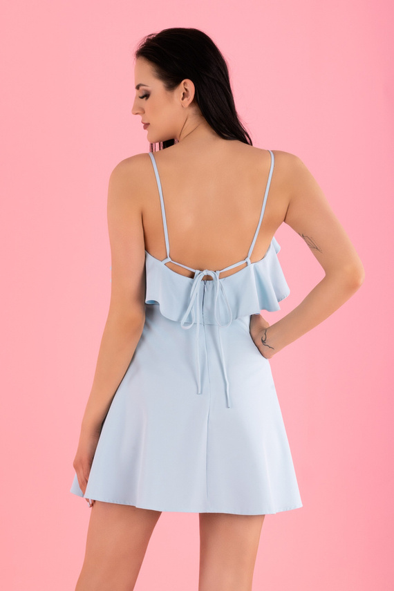 Sukienka na ramiączkach Cooreo D63 Merribel - blue