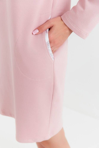 Koszula nocna 428 Cana -pudrowy róz