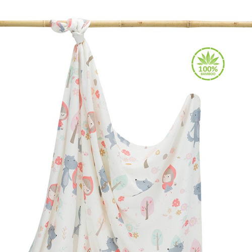 Otulacz 100% Bamboo Woodland- Makaszka