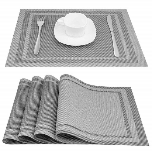 Podkładka na stół Americano wodoodporna Spod Igły i Nitki popielaty