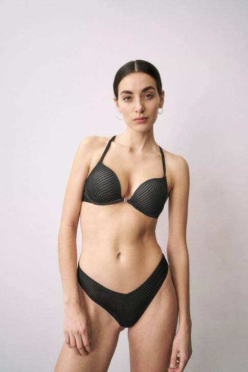 Biustonosz push up Harmony Spotlight WHUF Triumph - czarny