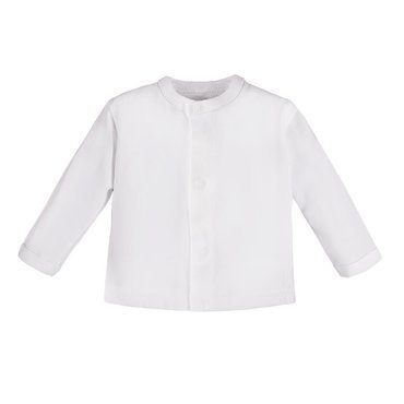 Kaftanik bawełniany White Ewa Klucze- biały