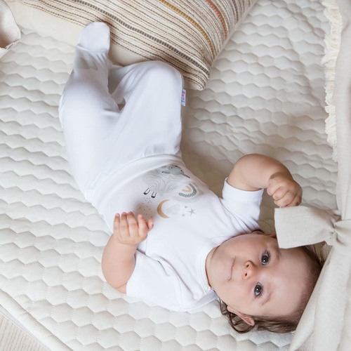 Półśpiochy niemowlęce Mellow Ewa Klucze - biały