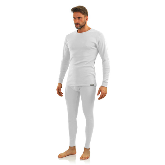 114 Kalesony męskie bawełniane Sesto Senso - biały