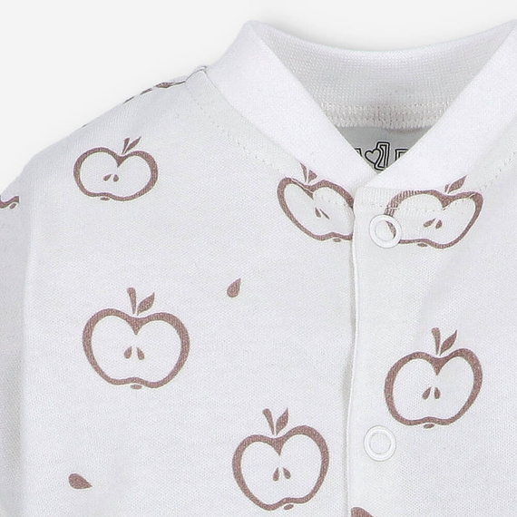 Pajacyk z bawełny organicznej Happy Apples Nini